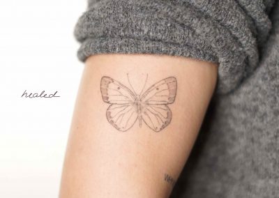 Verheilter Fineart-Schmetterling