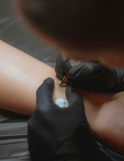 Tattoo-Prozess