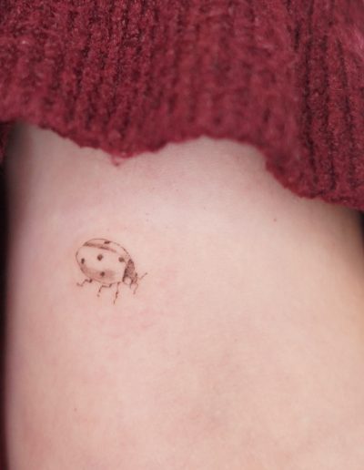 Marienkäfer-Tattoo